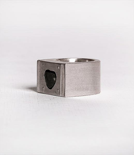 Parts_of_Four_ring_jewelry_handmade_made_to_order_matte_sterling_plate_rough_diamond_chunky_kidsofdada