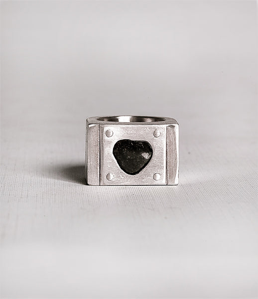 Parts_of_Four_ring_jewelry_handmade_made_to_order_matte_sterling_plate_rough_diamond_chunky_kidsofdada