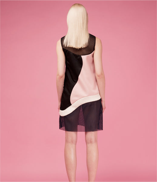 Tianchi-Ma_sportswear_dress_mesh_Alexander-Wang_sheer_pleating_wool_midi_black_pink_womens_fashion_kidsofdada