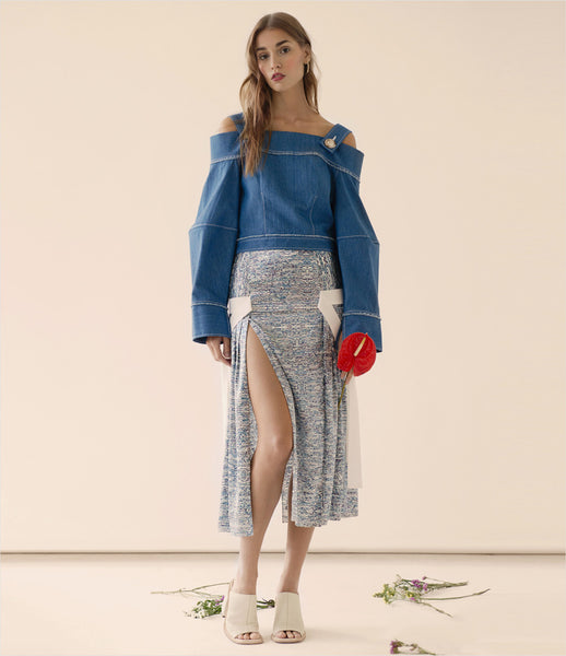 FLOW_the_label_denim_cropped_cold-shoulder_off-shoulder_top_balloon-sleeve_womenswear_womens_fashion_70s_80s_kidsofdada_230