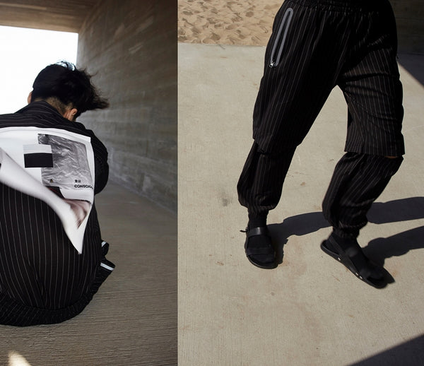 Path_pinstripe_sweatpants_215_cotton_blend_sporty_streetstyle_cuffs_waist-band_mens_fashion_kidsofdada