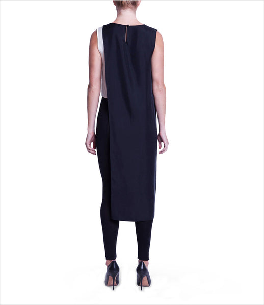 Chikimiki_top_clothing_under_350_silk_black_white_asymmetrical_drape_whimsical_sophisticated_fashion_kidsofdada
