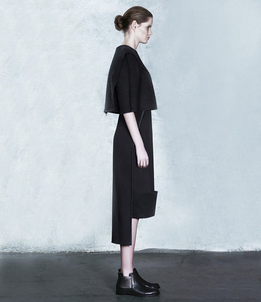 Dzhus_skirt_clothing_made_to_order_under_200_cotton_black_dipped_back_tucks_structural_sculptural_kidsofdada