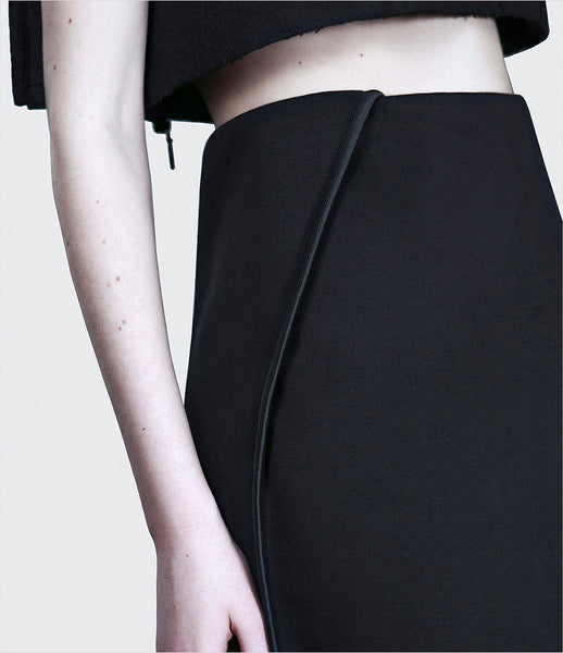 Dzhus_skirt_clothing_made_to_order_under_200_cotton_black_dipped_back_tucks_structural_sculptural_kidsofdada