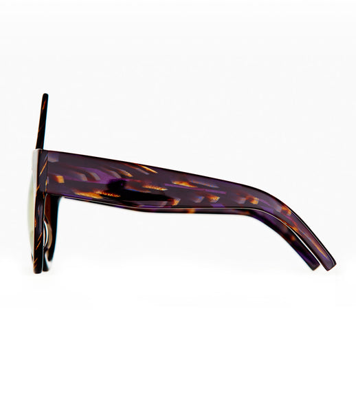 Fakoshima_sunglasses_accessory_under_300_Italian_acetate_brown_purple_geometric_shape_round_lenses_futuristic_fashion_kidsofdada