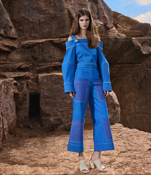 FLOW_the_label_denim_cropped_cold-shoulder_off-shoulder_top_balloon-sleeve_womenswear_womens_fashion_70s_80s_kidsofdada_230