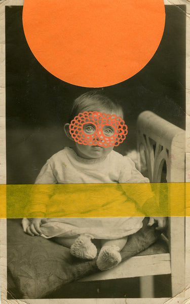 Naomi_Vona_2015_art_surreal_contemporary_vintage_work_on_paper_portrait_figurative_affordable_collectable_Luigi_Pirandello_kidsofdada