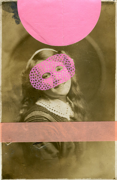 Naomi_Vona_2015_art_surreal_contemporary_vintage_work_on_paper_portrait_figurative_affordable_collectable_Luigi_Pirandello_kidsofdada