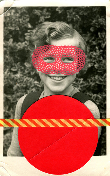 Naomi_Vona_2015_art_surreal_contemporary_vintage_work_on_paper_portrait_figurative_affordable_collectable_Luigi_Pirandello_kidsofdada