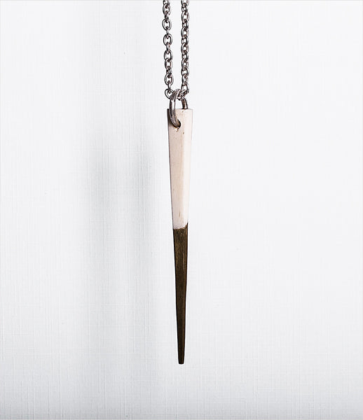 Parts_of_Four_necklace_jewelry_handmade_made_to_order_bone_spike_sterling_chain_chunky_kidsofdada