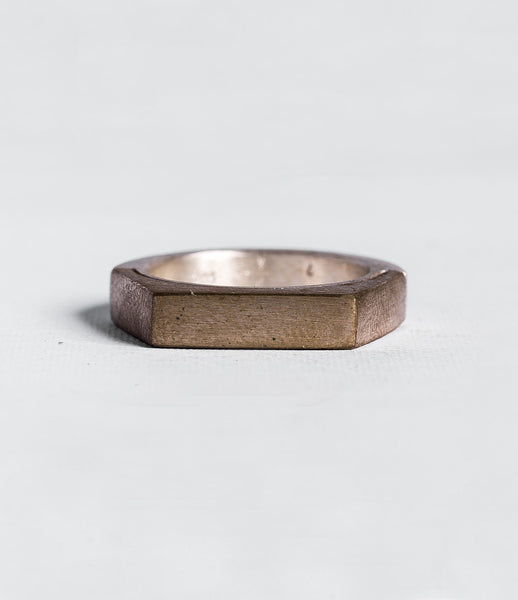 Parts_of_Four_ring_jewelry_handmade_made_to_order_matte_sterling_brass_geometric_faceted_chunky_kidsofdada