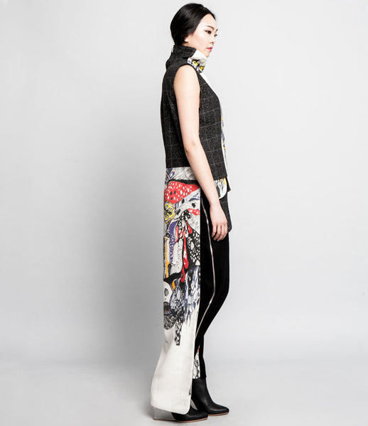 Sojin_Park_pants_two-way_handprinted_wool_multi_artistic_statement_zip_Kids-of-Dada