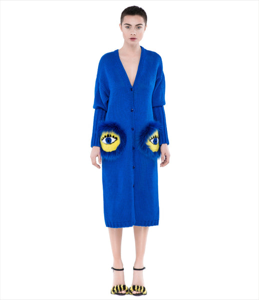 Blood&Honey_blood_honey_blue_fur_pockets_eyes_long_cardigan_wool_1000_kidsofdada_fashion_womenswear_womens_luxury
