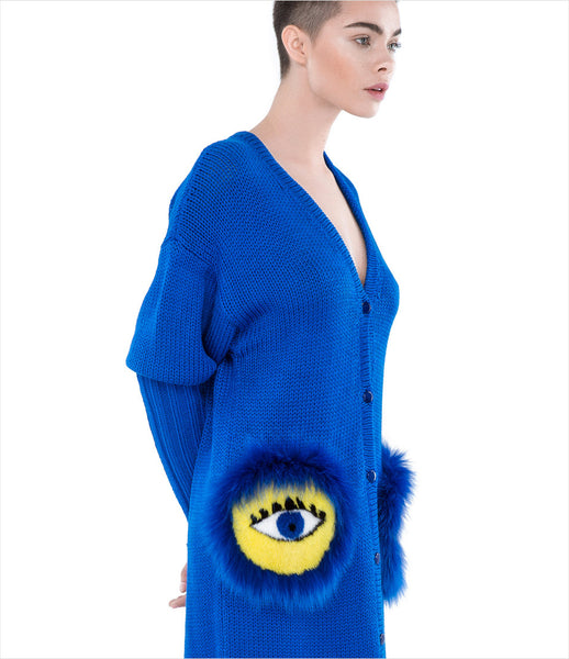 Blood&Honey_blood_honey_blue_fur_pockets_eyes_long_cardigan_wool_1000_kidsofdada_fashion_womenswear_womens_luxury