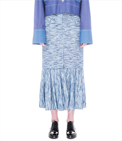 FLOW_the_label_blue_cotton_midi_skirt_speckle_print_split-front_micro-pleat_high-waist_contemporary-design_womenswear_fashion_kidsofdada_290
