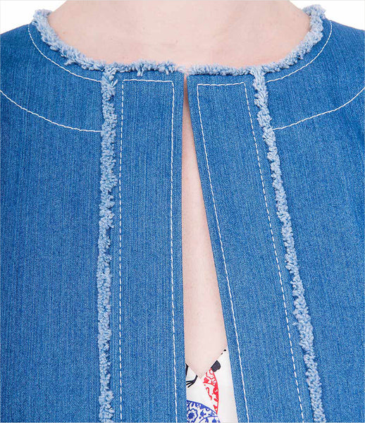FLOW_the_label_denim_cropped_jacket_balloon_sleeve_raw-edge_frayed-edge_womenswear_fashion_200_kidsofdada