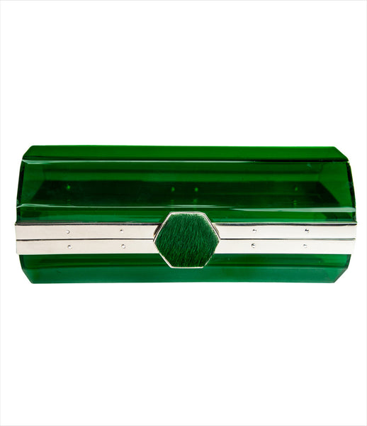 isabel_englebert_300_acryllic_clutch_green_silver_ponyhair_cow_green_emerald_fashion_women_kidsofdada