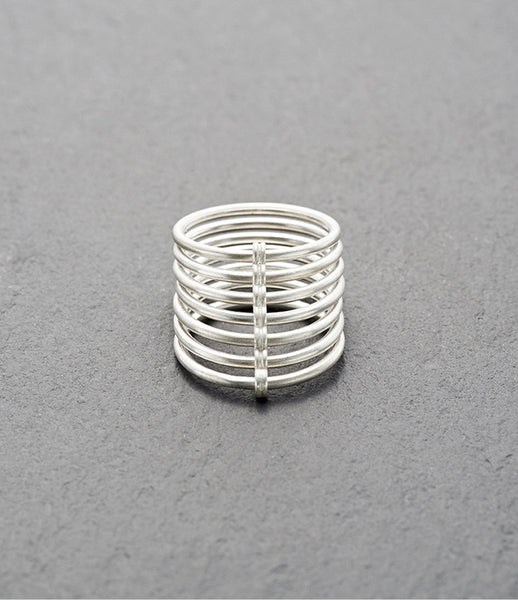 KINSFOLK_jewelry_jewellery_accessories_gold_sterling-silver_matte-finished_ring_band_stack_300_handmade_fashion_womens_kidsofdada