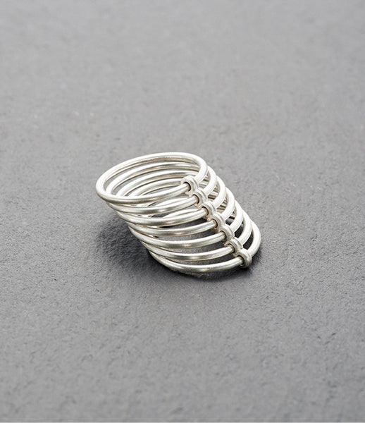 KINSFOLK_jewelry_jewellery_accessories_gold_sterling-silver_matte-finished_ring_band_stack_300_handmade_fashion_womens_kidsofdada