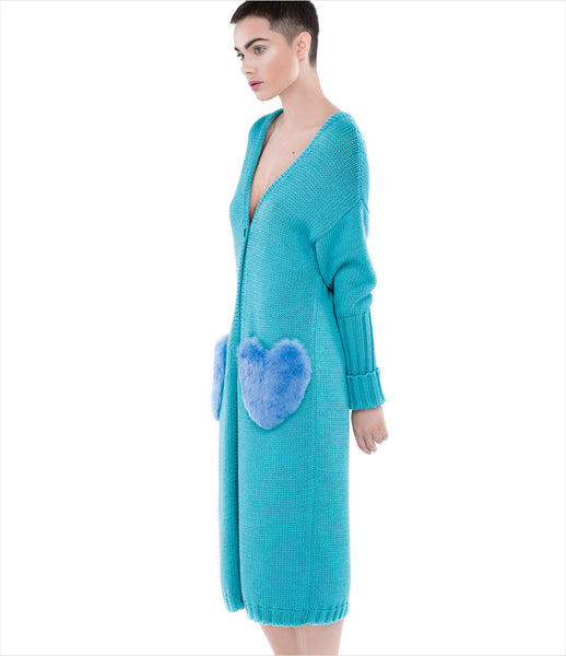 Blood_Honey_heart_pocket_fur_cardigan_blue_purple_elegant_luxury_contemporary_statement_mink_wool_womens_fashion_clothing_kidsofdada