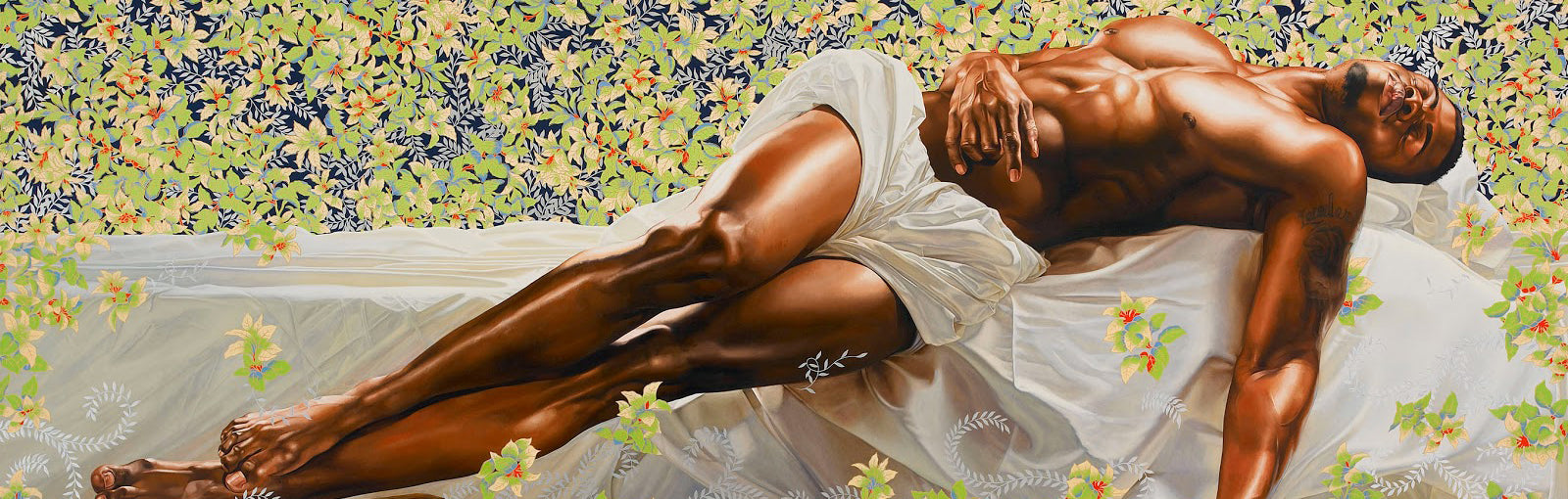KEHINDE WILEY PAINTS  “A NEW REPUBLIC”